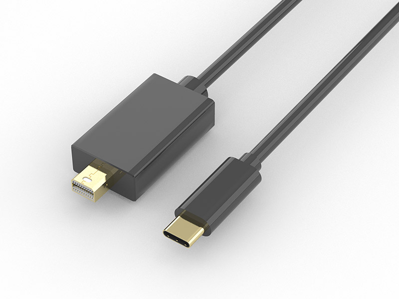 USB Type-C Male to mini DP Male Cable