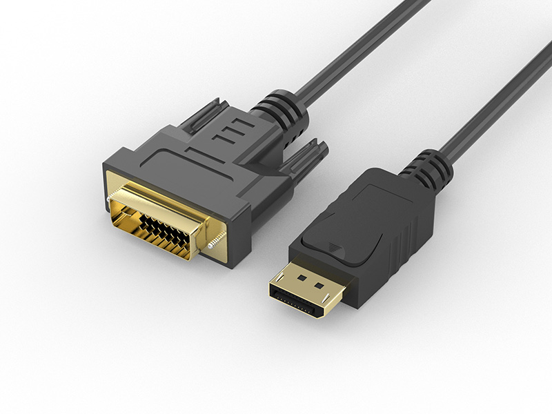 Display Port Male to DVI Male Cable