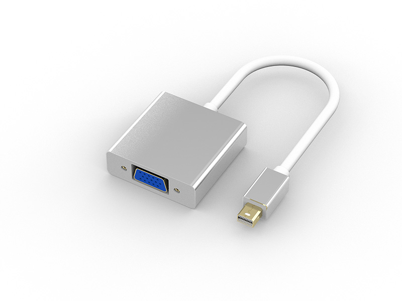 Mini DP Male to VGA Female Adapter