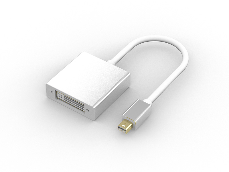 Mini DP Male to DVI Female Adapter