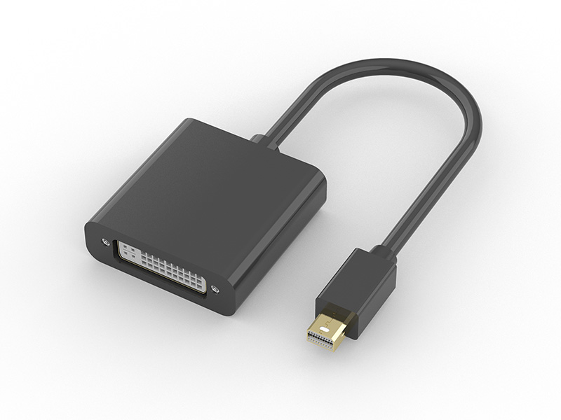 Mini DP Male to DVI Female Adapter
