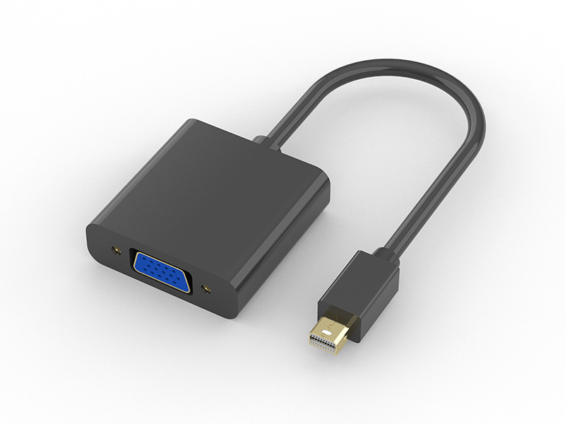 Mini DP Male to VGA Female Adapter